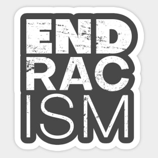 End Racism - Social Justice Sticker